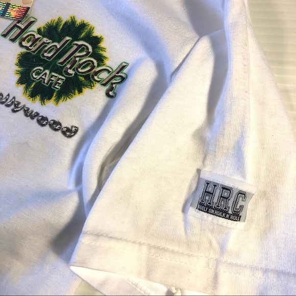 NWT Hard Rock Cafe Hollywood Tee XS - Picture 9 of 10